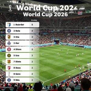 World Cup 2026: Vòng Bảng Khép Lại, Lộ Diện 32 Đội Mạnh Nhất